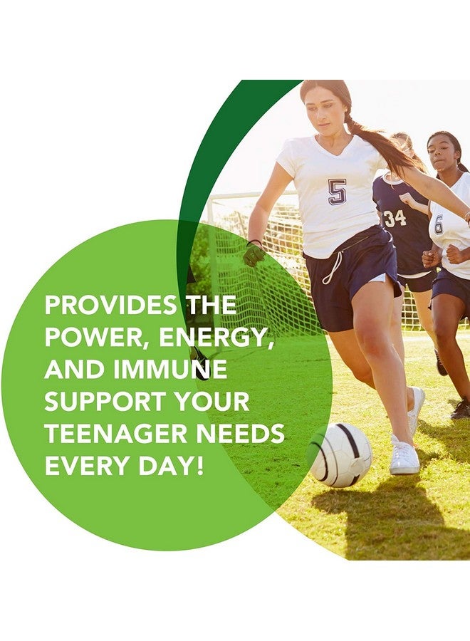 NaturesPlus ناتشرز بلس باور تين لها - 60 قرص نباتي قابل للمضغ - توت بري - متعدد الفيتامينات عالي القوة للشابات - متوازن هرموني - خالي من السكر، نباتي، خالي من الجلوتين - 30 حصة - Image 4