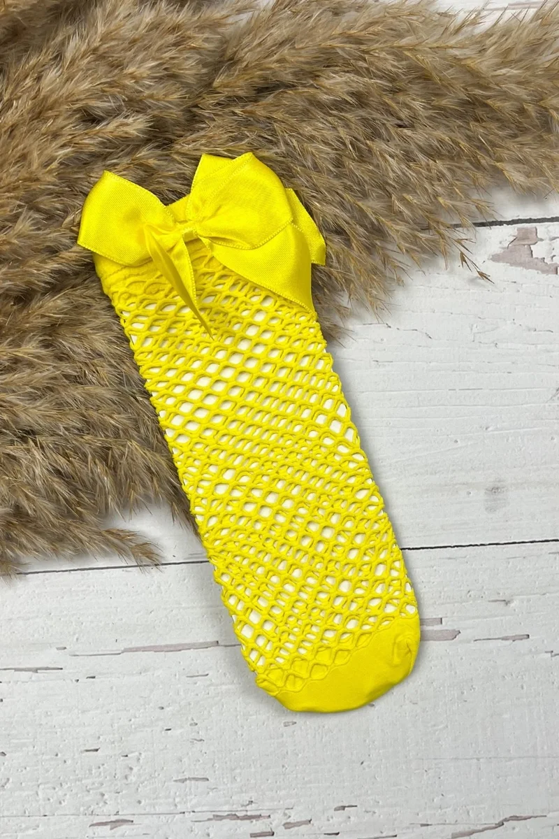 Ada Bebek Çocuk Ada Baby Kid Adabebek Girl Kid 4 Pack Fishnet Socks