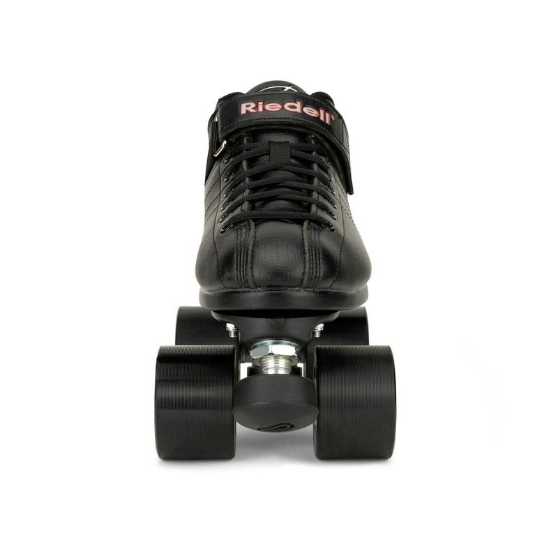 Riedell R3 Roller Skates for Men and Women - Ultra-Durable Indoor Quad Skate with Sonar Cayman Wheels, Nylon Plate, and Precision Fit, Roller Skates, Black - 5 - Image 5