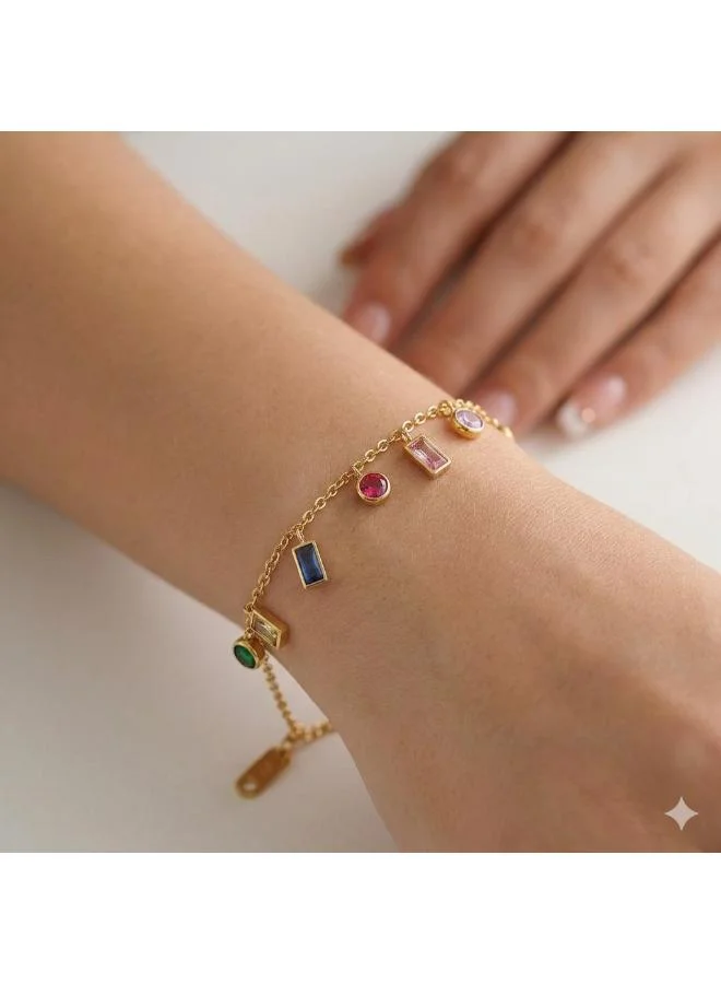 Rovaux Dia Charm Bracelet