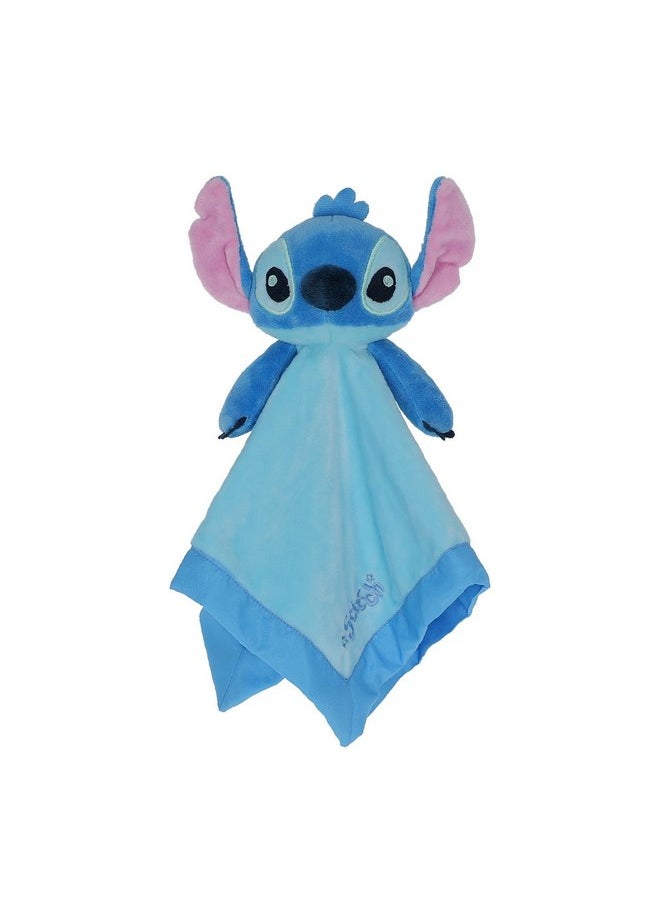 Kids Preferred - Kids Preferred Disney Baby Lilo and Stitch 12 Inch Stitch Baby Lovey Security Blanket Snuggle Toy Stuffed Animal for Newborn Infants and Babies - Image 1