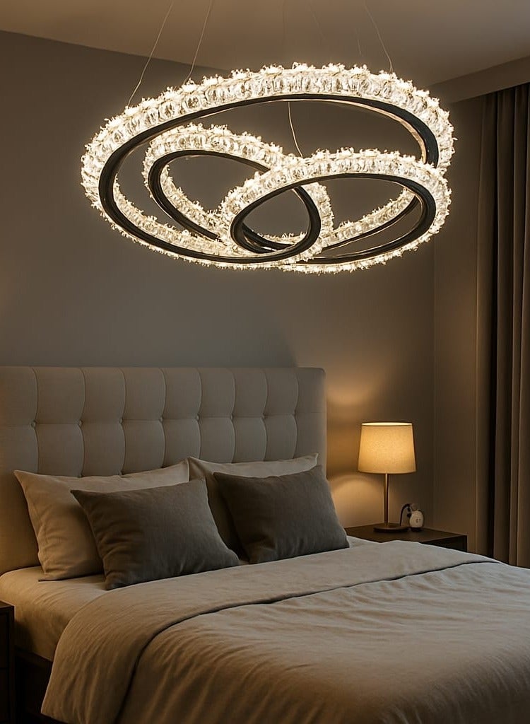 تيك لايت ثريا ليد حديثة-3 إضاءات-منحنية- 50554 - Image 1