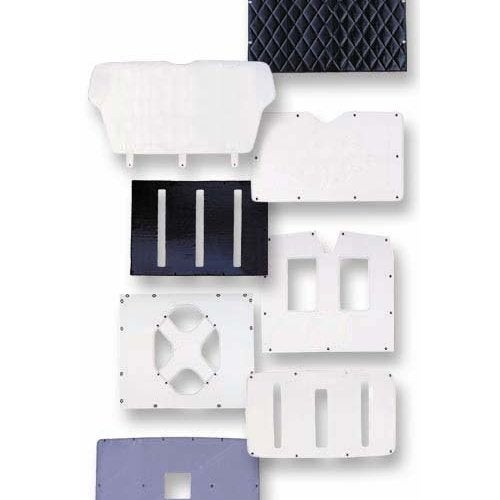 Belmor WF-2205-1 White Winterfront Truck Grille Cover for 2007-2018 Freightliner Cascadia P3 - Image 2