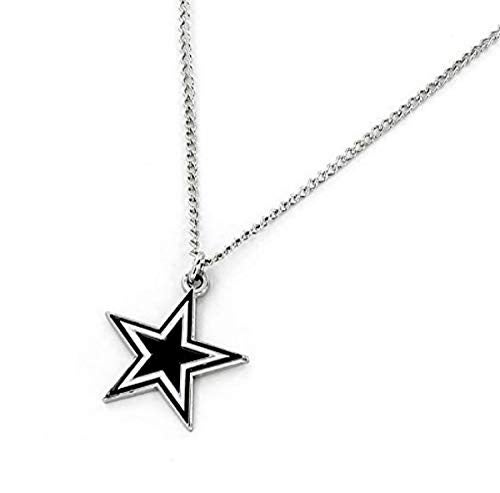 Aminco NFL Dallas Cowboys Team Logo Pendant Necklace Silver, Size 4 - Image 5
