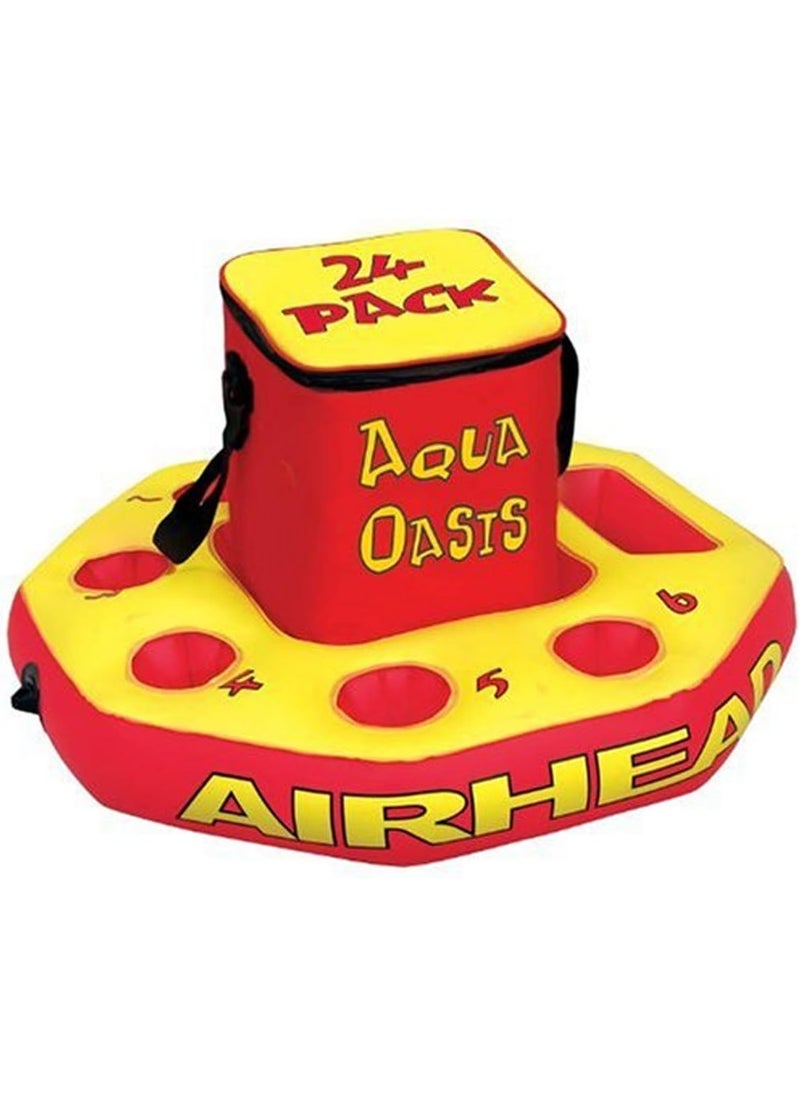 Airhead AIRHEAD Aqua Oasis 12 Can Floating Bar  Cooler  - Image 1