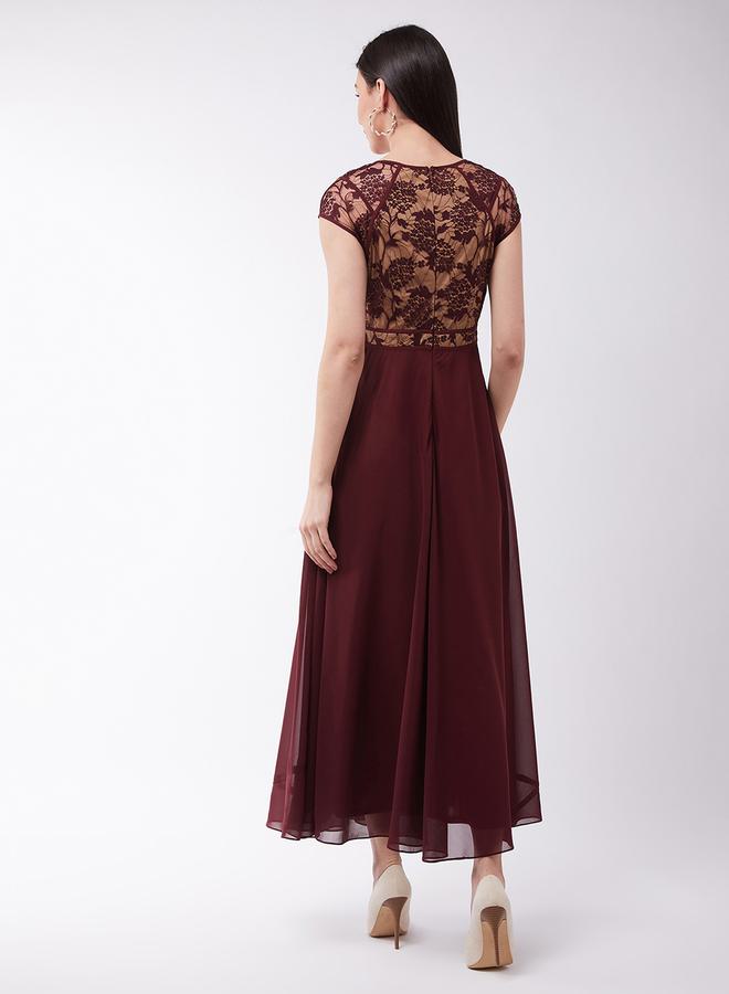 Miss Chase Lace Bodice Maxi Dress  - Image 3