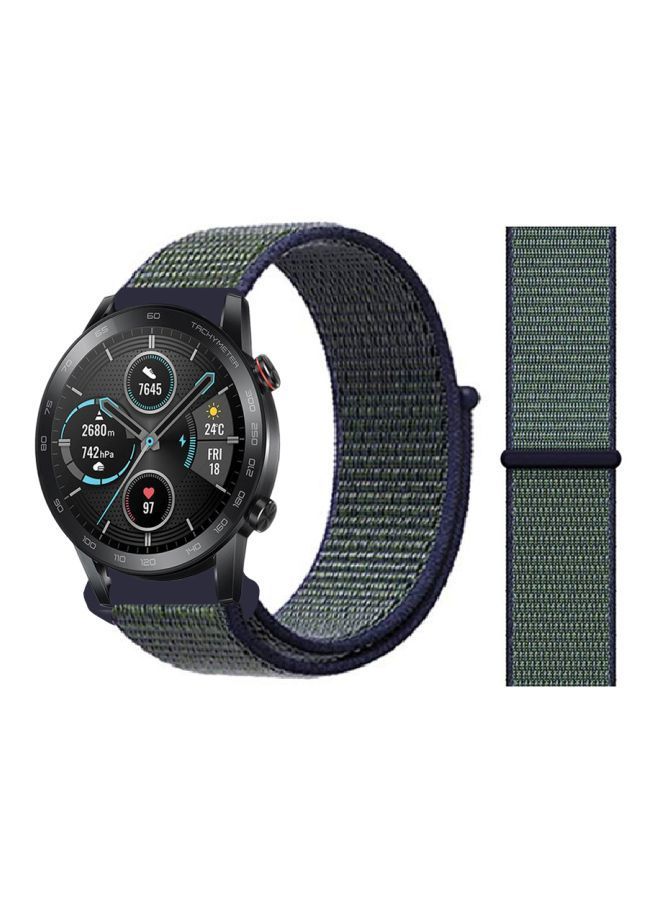 NIBEMINENT Replacement Band For Huawei Honor Magic Watch 2 46 mm Midnight Fog - Image 2