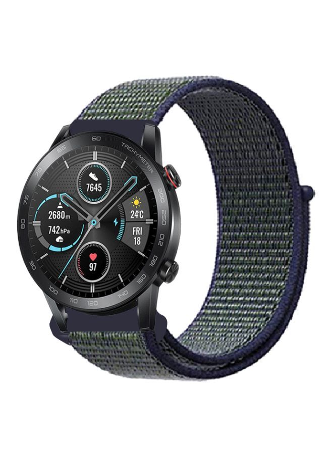 NIBEMINENT Replacement Band For Huawei Honor Magic Watch 2 46 mm Midnight Fog - Image 1