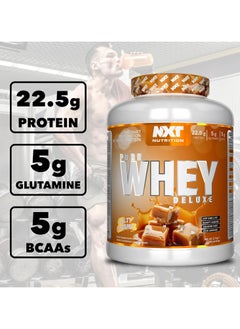 NXT Nutrition Pure Whey Protein Deluxe - Salty Caramel - (2.1 kg)  - Image 3