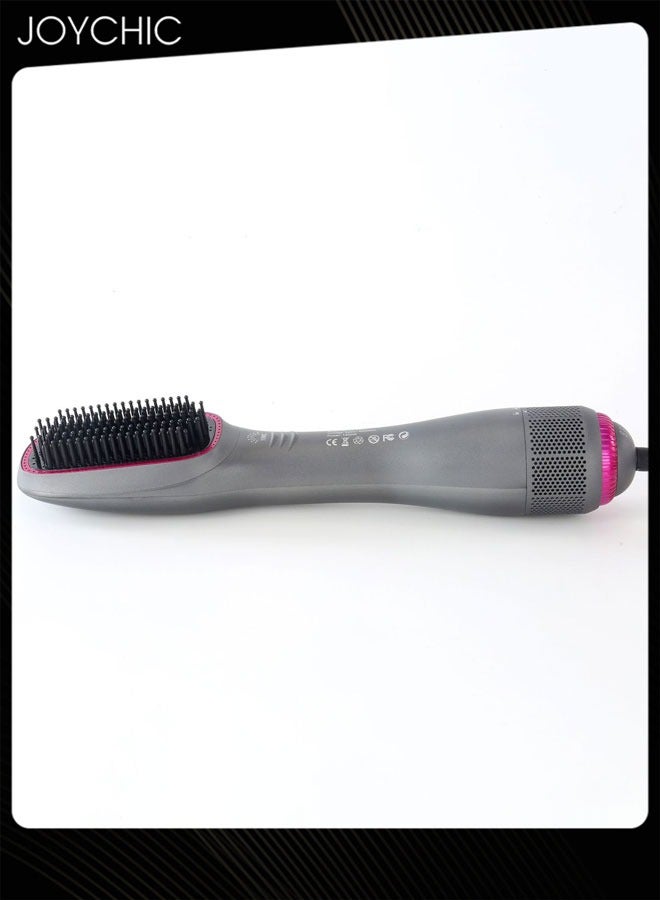 Joychic فرشاة تصفيف ساخنة مع مجفف شعر، سلك دوار 360 درجة، 2 مستوى حرارة، مادة مقاومة للحرارة العالية، فرشاة مجفف شعر سيراميك ومصفف - Image 2