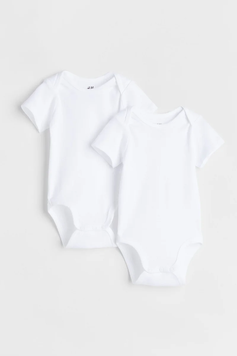 اتش اند ام بودي سوت بأكمام قصيرة - عبوة من قطعتين