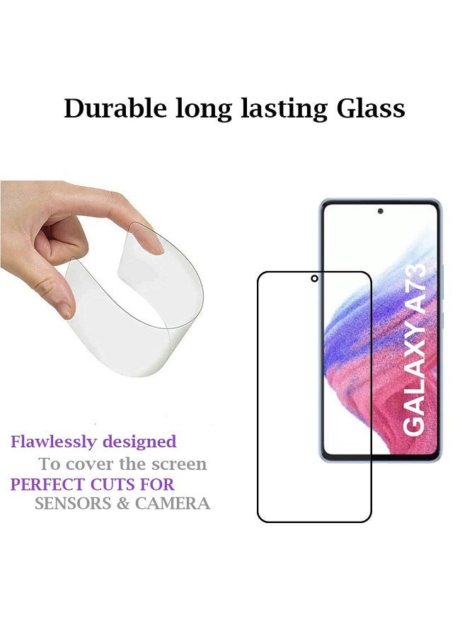 Tempered glass screen protector for Samsung Galaxy A73 5G - Image 5