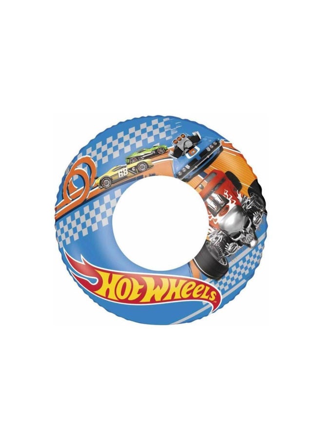 Hot Wheels Bestway Hot Wheels Swim Ring – Multi Color – Model 93401 - Image 1
