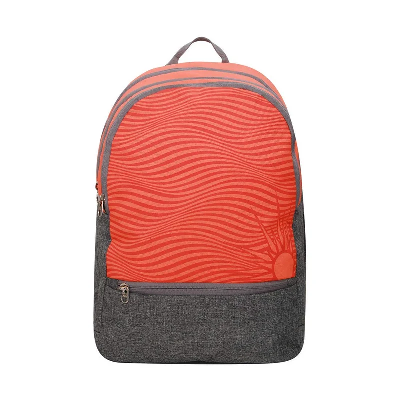 Nivia Nivia Dunes School Bag - Orange/Green