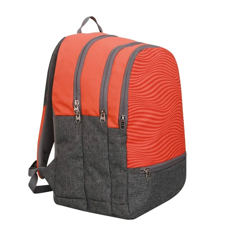 Nivia Nivia Dunes School Bag - Orange/Green