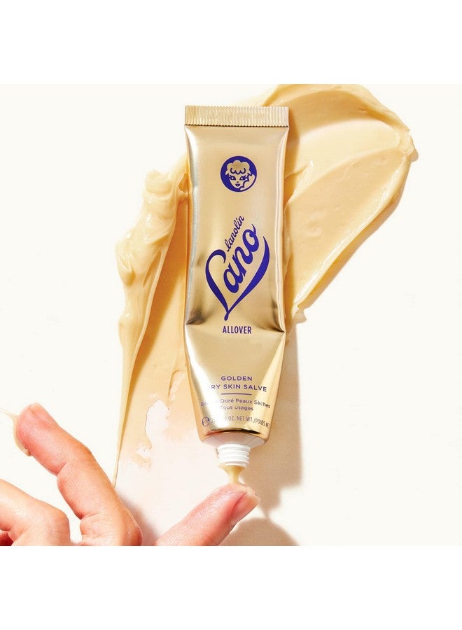 Lanolips Golden Dry Skin Salvelanolin Ointment With Vitamin E & Manuka Honeyrelief For Extremely Dry Skinhealing Salve For Dry Hands Cracked Lips Skin Patchesdermatologist Tested (25G) - Image 5