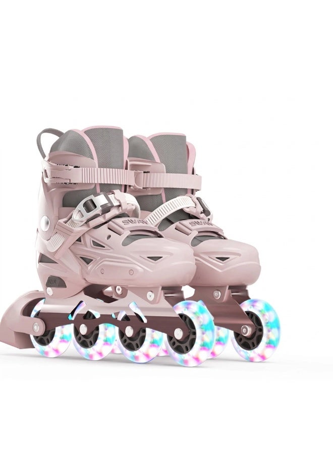 sway Roller Skate Shoes for Kids Adjustable Inline skates for Boys and Girls Beginners - Image 1