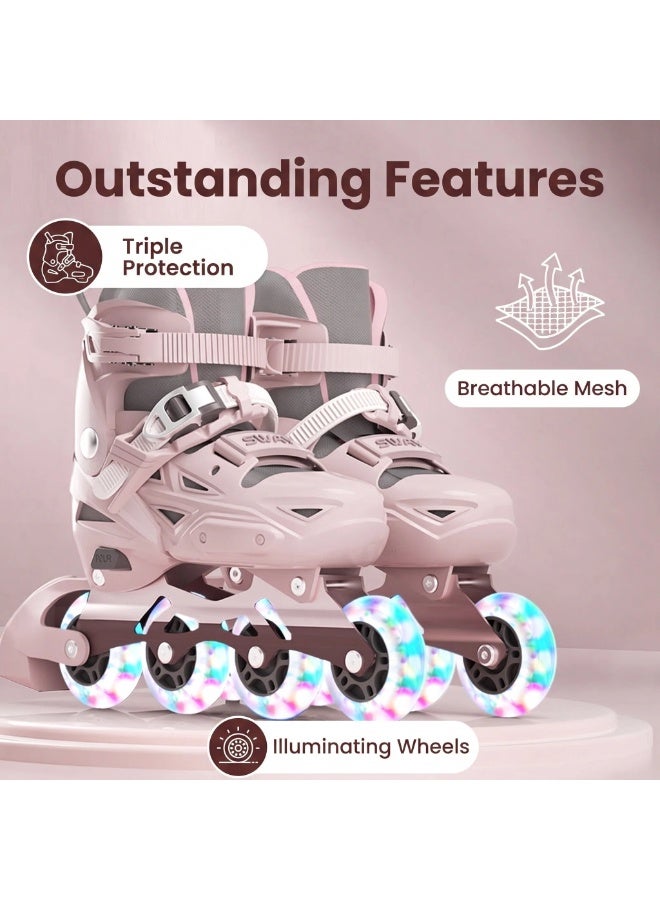 sway Roller Skate Shoes for Kids Adjustable Inline skates for Boys and Girls Beginners - Image 3