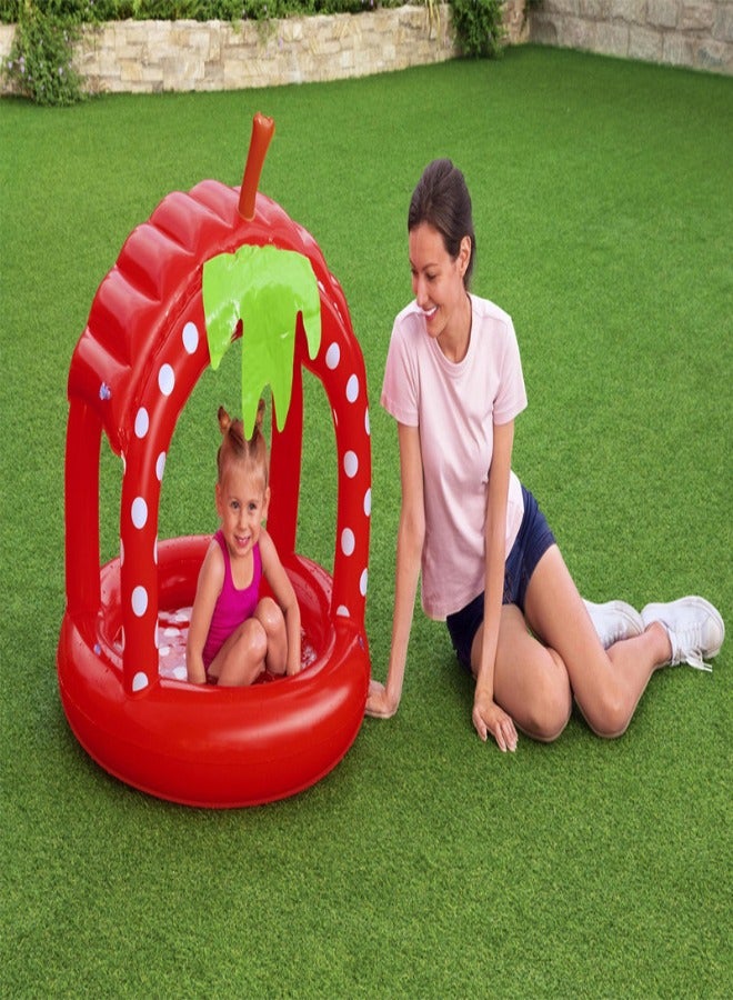 Bestway Strawberry Baby Pool 91x91x91cm 26-52387 - Image 2