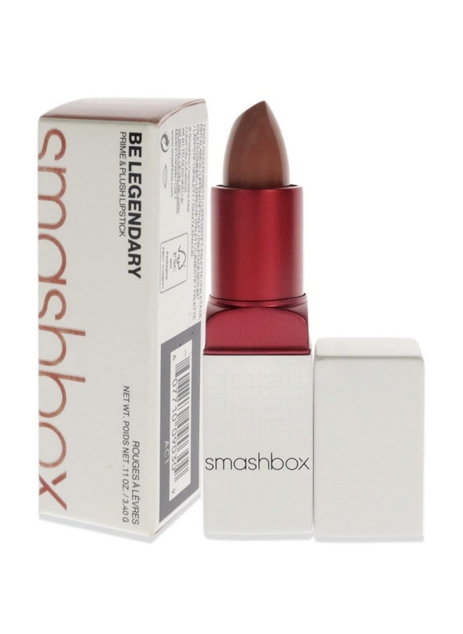 SmashBox Be Legendary Prime And Plush Lipstick Stepping Out Lipstick Women 0.11 Oz  - Image 5