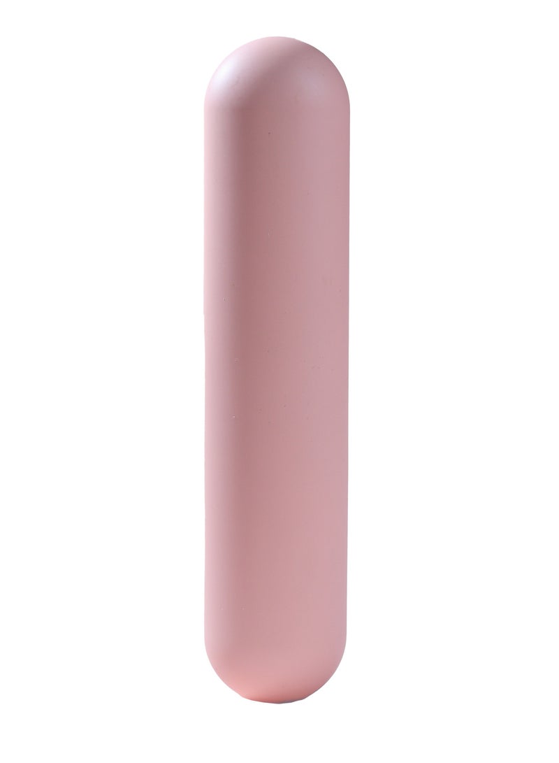 JOMILA Mini Cordless Hair Straightener Brush Portable Hair Straightener Comb with USB Rechargeable Feature, Negative Ion Hair Straightener Brush for women Anti-Scald & Auto-Off Pink - Image 3