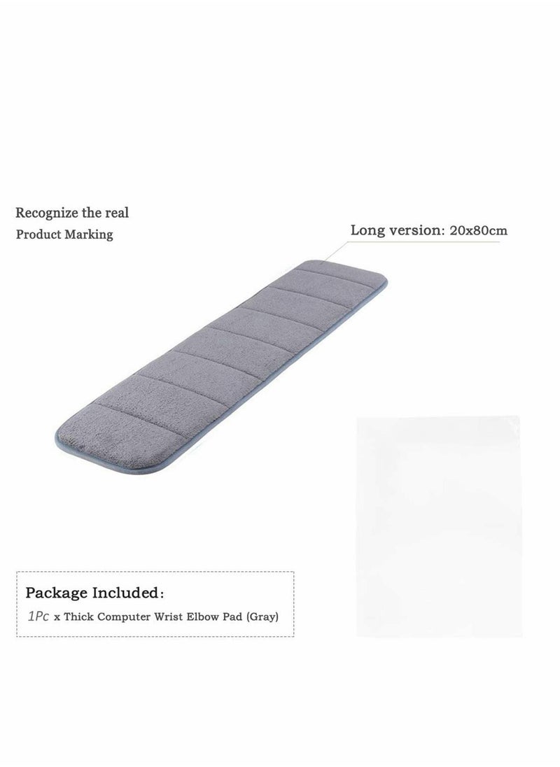 KASTWAVE - Keyboard Wrist Rest Gaming Memory Foam Hand Palm Rest Wrist Rest Support for Office Computer Laptop Mac Typing and Wrist Pain Relief and Repair - Image 1