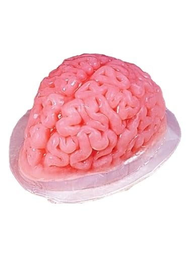 Fun World Brain Shaped Plastic Gelatin Mold