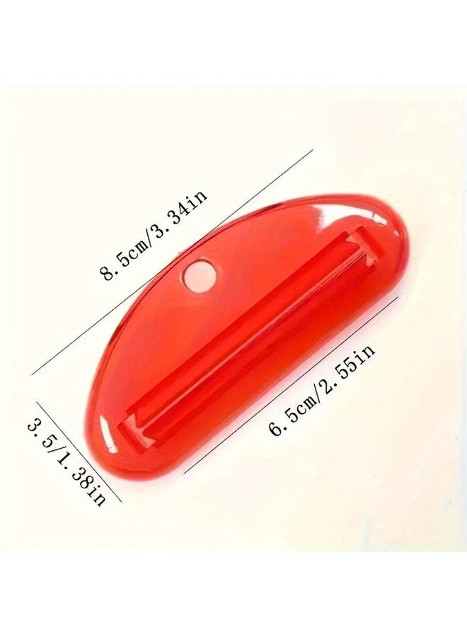 2pcs White Manual Plastic Easysqueeze Toothpaste Tube Squeezer For Bathroom - Image 5