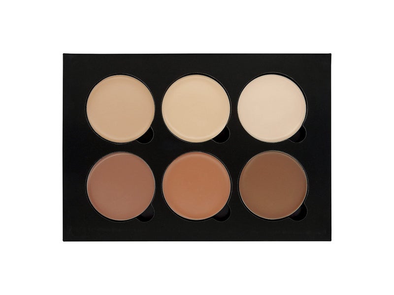 W7 Lift & Sculpt Cream Contour Kit - Concealing, Highlighting & Contouring Makeup Palette - Step-by-Step Instructions Included - Image 4