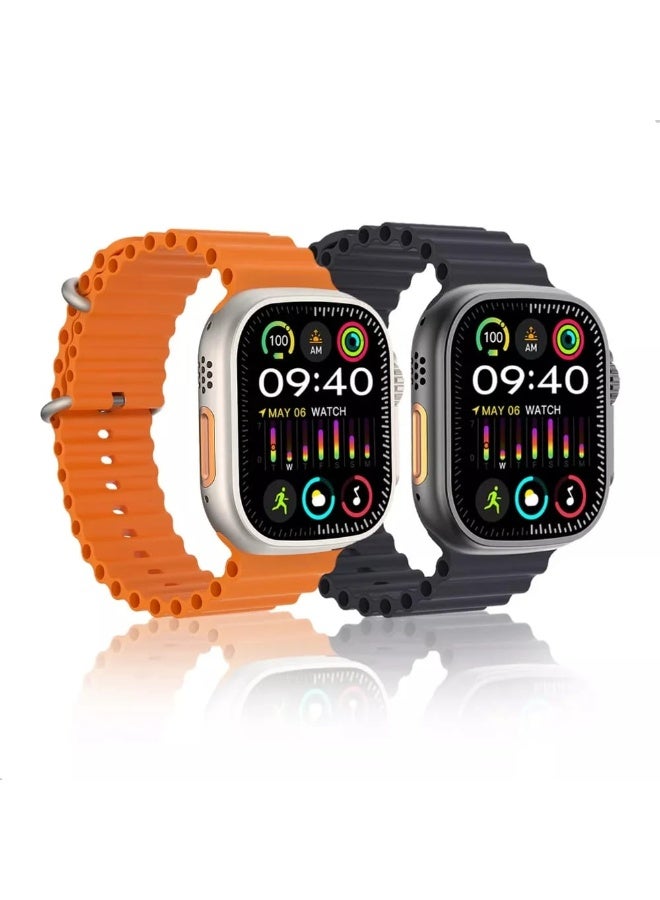 Bavin BW-600 Smart Watch 2.1-inch HD Screen with 2 Silicone Straps and Wireless Charger - Image 1