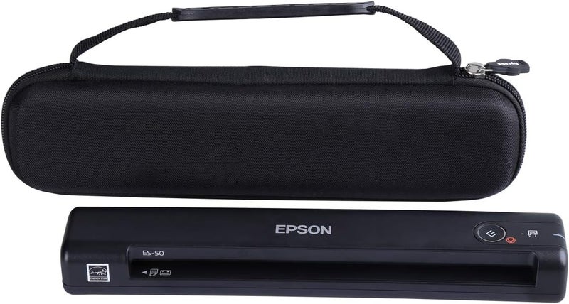 Aproca Case Compatible with Epson Workforce ES-50 ES-55R ES-60W ES-65WR DS-30 DS-70 DS-80W Document Scanner, Portable Storage Bag for Accessories (Case Only) - Image 5