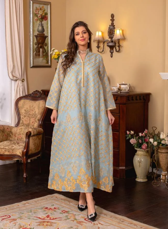 Take Two Women Embroidered A-Line Jalabiya