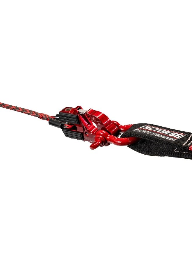Factor 55 ULTRAHOOK Winch Hook with Shackle Mount - Red - Image 5