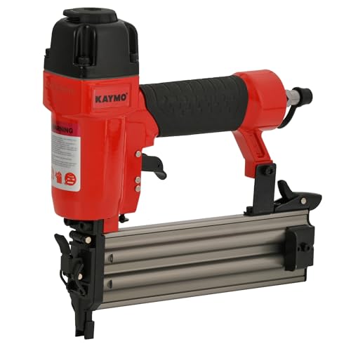 Kaymo NEO-PB18G50 Pneumatic Brad Nailer | F Series | 18 Gauge | 1.28 Kg Lightweight Tool | 75–90 PSI | 360° Air Exhaust | Depth Adjustment | Metal Magazine | Unjamming Catch | Furniture Wood - Image 1