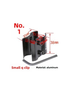Clip Clamp Clamp Rong Double Tube Aiming At Sheng Bang Fixed Infrared Round Tube Eight Clamp Clamp Clamp Two Pieces Sheng Bang Rong-Specification Model:No. 1 Small Q Clip
