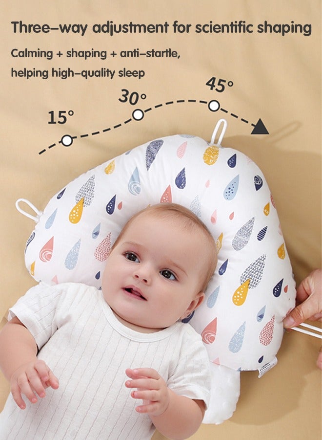سوبر زي يوث وسادة تشكيل رأس الطفل، وسادة نوم مضادة للانزعاج للأطفال من سن 0 إلى 36 شهرًا، محمولة وقابلة للغسل في الغسالة - Image 5
