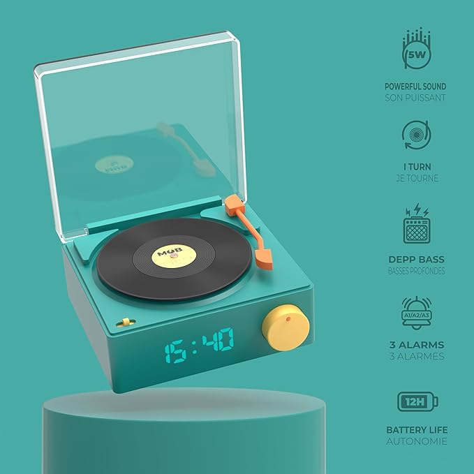 MOB Enceinte - Réveil VS-80 Smart Speaker Sunrise Alarm Clock - Image 2