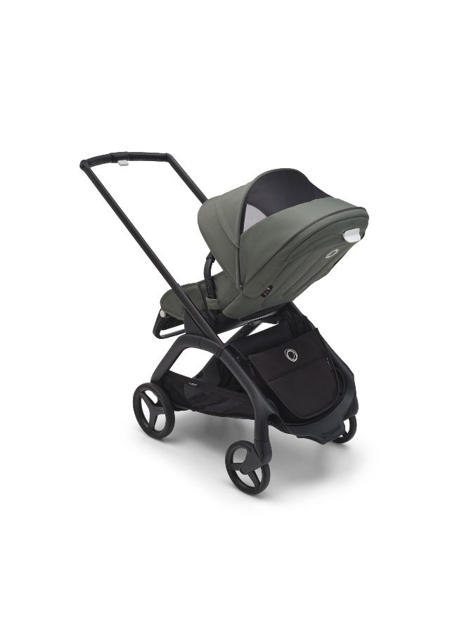 Bugaboo Dragonfly Stroller - Black/Forest Green, Suitable 6 Months +, Up To 22 Kg - Image 5