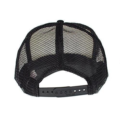 SA106 Mens Nope Ironic Funny Slogan Hipster Snap Back Cap Cotton Mesh Trucker Hat - Image 5