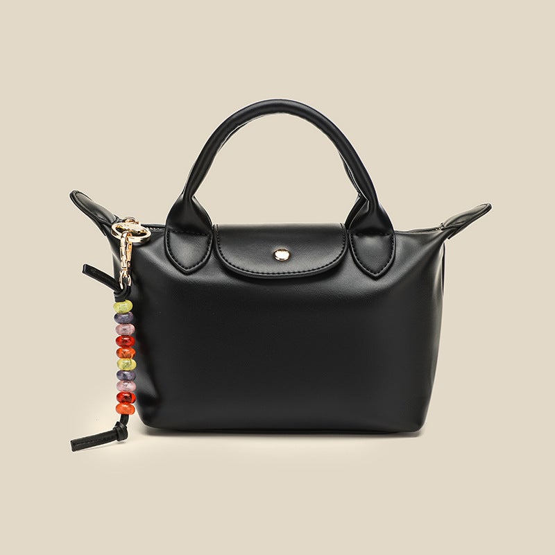 2024 Chic Large Capacity Dragon Tote Shoulder Bag Black