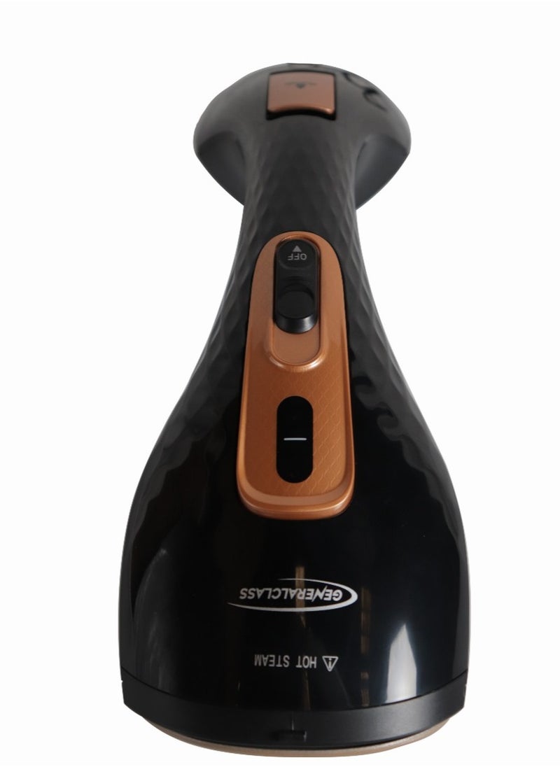 GENERAL CLASS 1300W Handheld Garment Steamer - 150ml Water Tank Continuous Steam for up to 8 minutes - Ready to use in 50 seconds - Easy to carry - Suitable for travel and home use - Steam safe for use on all fabrics - Steam and dry ironing mode - DH-200  - Image 1