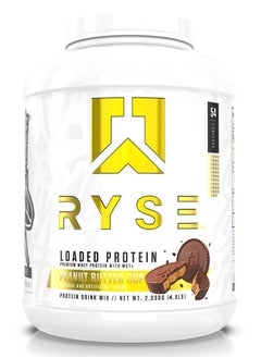 RYSE Premium Whey Protein, Chocolate Peanut Butter Cup Flavour 54 servings 