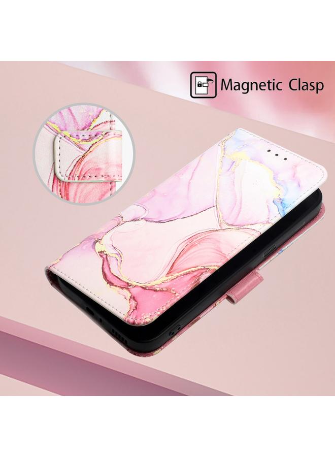 erorex Case For Tecno Camon 18 P PT003 Marble Pattern Flip Leather Phone Case - Image 5