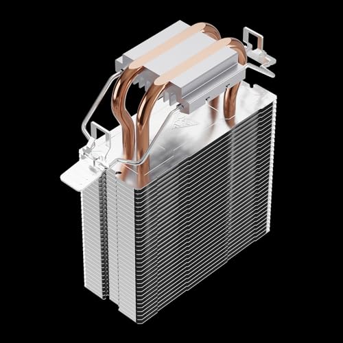 GAMDIAS Boreas E1 210 LITE CPU AIR Cooler with Rainbow LED Lightning Fan - Black | Support LGA1700/1151/1150/1155/1156/1200/AM5/AM4/AM3 Motherboard | Low INTERFRENCE Bracket | 34.6 CFM AIR Flow - Image 4