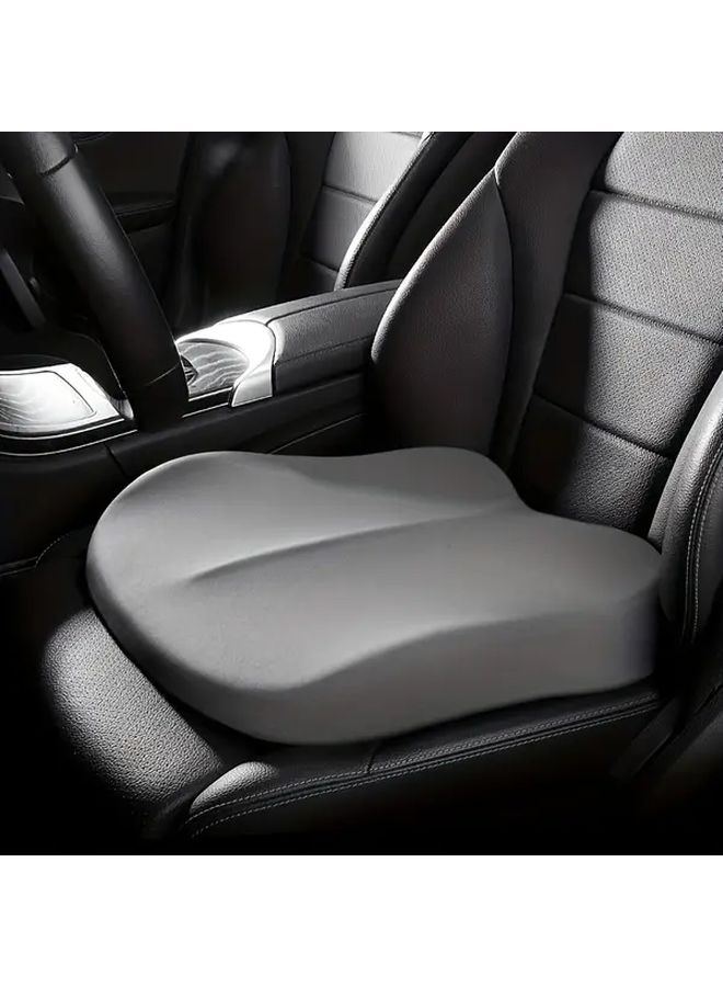 Black Ergonomic Memory Foam Car Seat Cushion Breathable Comfort Booster - Image 4