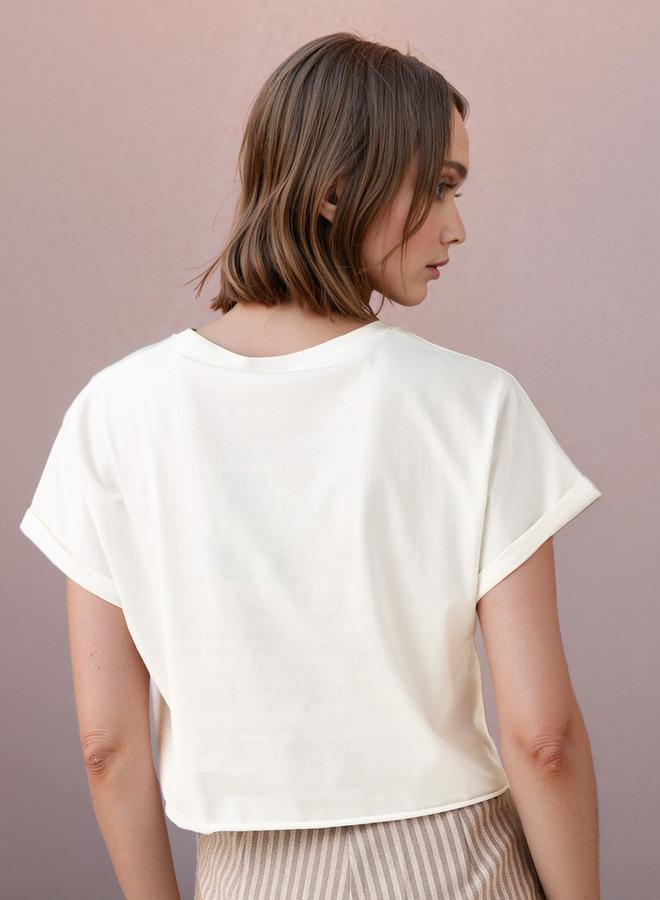 SP Characters Lola Bunny Cropped T-shirt with Extended Sleeves - Image 3