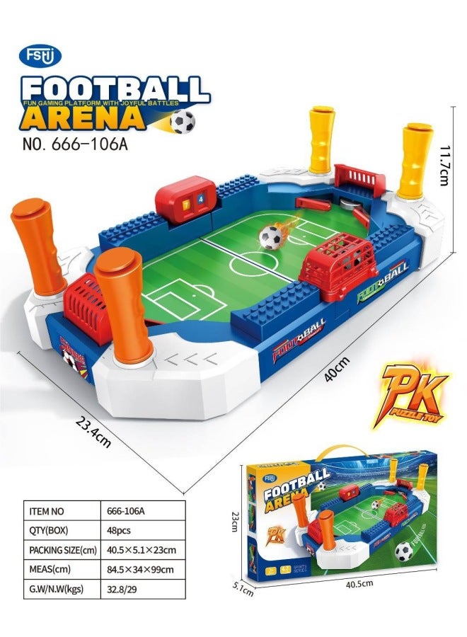 New Double Battle Table Football Field Children's Toy Board Game Educational Gift Boy Parent-Child Interaction World Cup