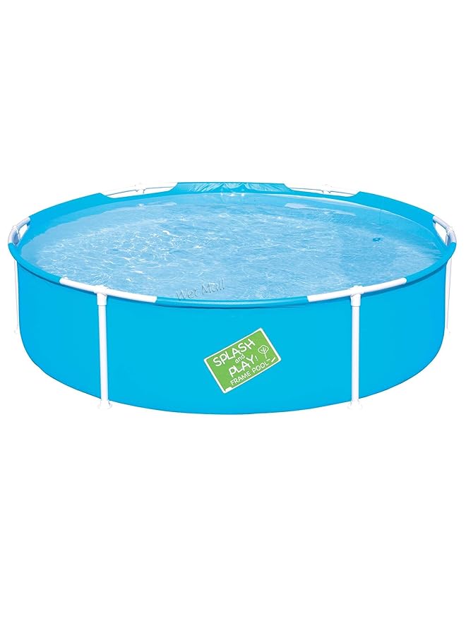 Bestway My First Frame Pool Black 152 X 152 X 38 Cm 56283 - Image 1