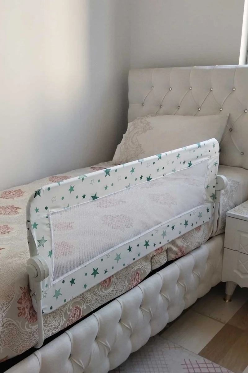 Revu Baby Revubaby Rock Bed Barrier Bed Railing Practical Folding Child Bed Barrier Baby Fall Prevention