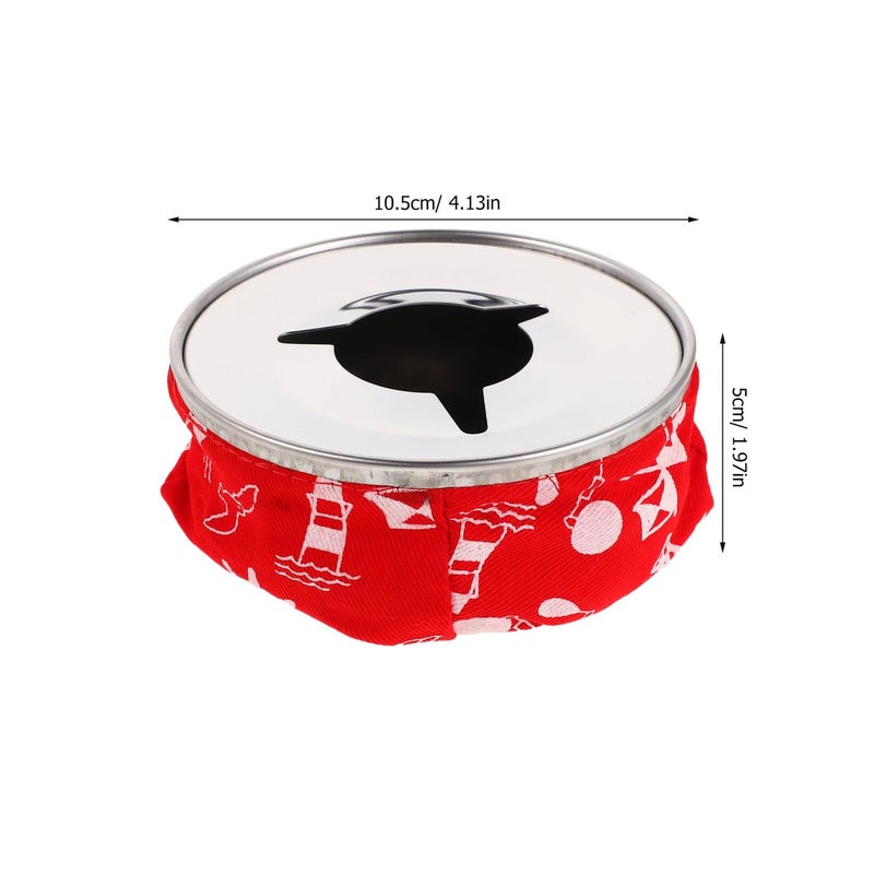 Stainless Steel Smokeless Ash Tray Marine Windproof Portable for Boat Car Outdoor Patio - Image 3